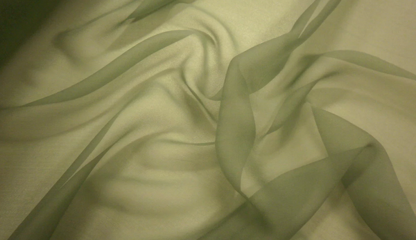 Silk Chiffon, Sage Green