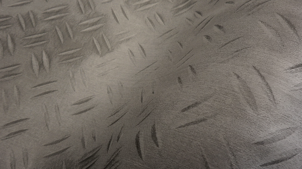 Satin Organza Jacquard, Steel Iron Motif