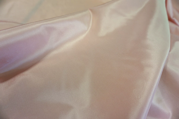 Shot Silk Taffeta, Apricot Pink