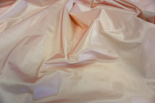 Shot Silk Taffeta, Apricot Pink