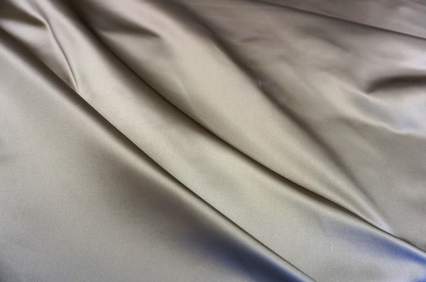 Oyster Gold Heavy Duchesse Silk Satin