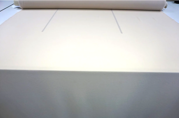 Light Beige Stretch Silk Georgette