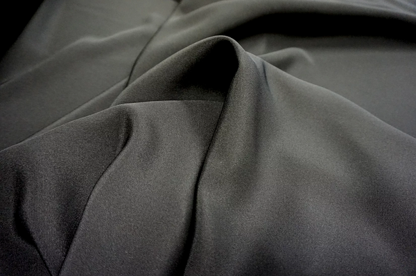 Heavy Silk Faille, Black