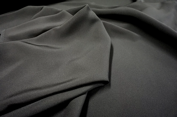 Heavy Silk Faille, Black