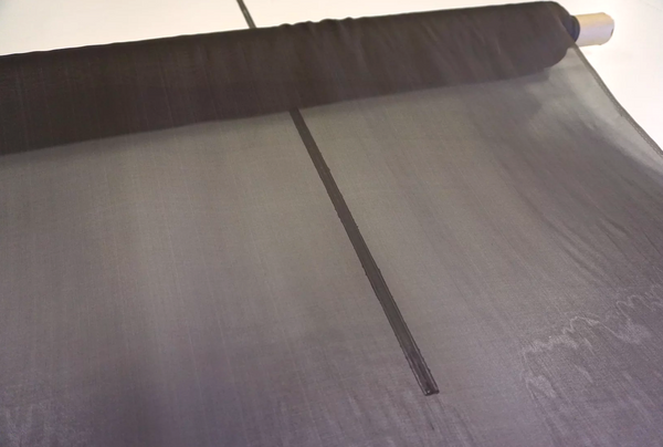 Plain Silk Chiffon, Mocha