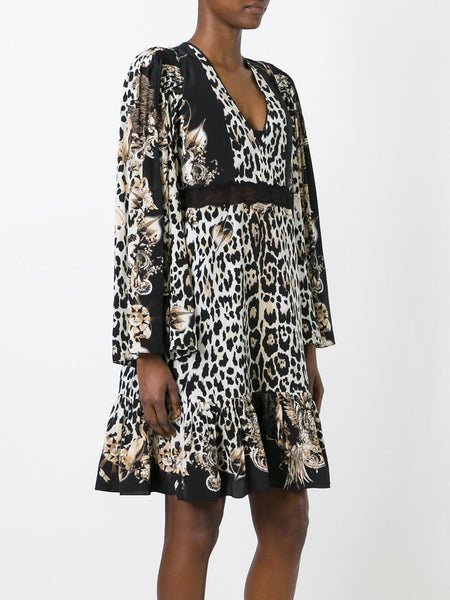 LAST PANEL- Wildly Surreal Print (2) on Silk Georgette