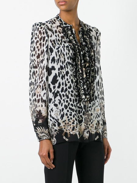 LAST PANEL- Wildly Surreal Print (2) on Silk Georgette