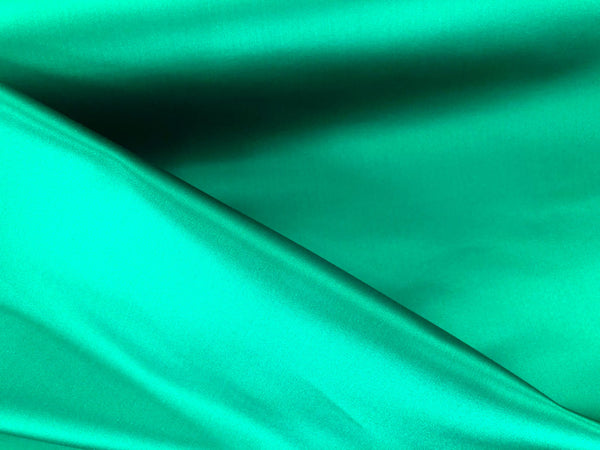 Emerald Green Duchesse Satin
