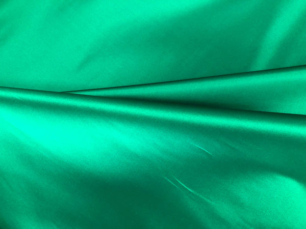 Emerald Green Duchesse Satin