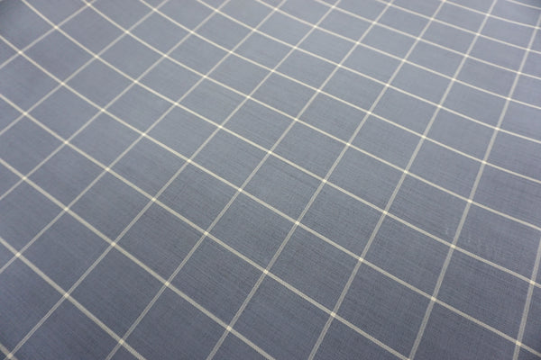 Blue & White Check, Lightweight Suiting