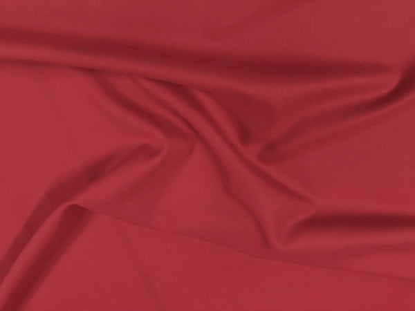 Italian Wool Gaberdine Suiting, Raspberry Red
