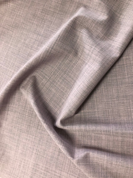 LAST PIECE: 2.75 MT Plain Weave Stretch Melange Wool