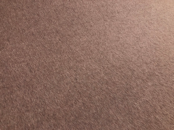 Reversible Napped Double Coating, Dusty Pink & Ivory