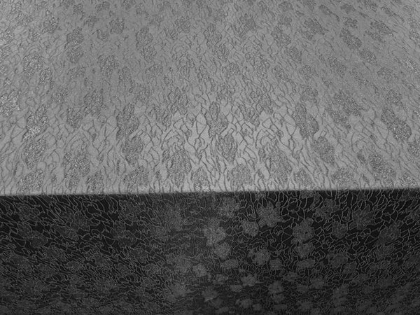 Black Lurex on Black Jacquard