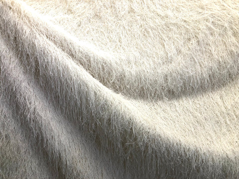 Off White Fringing Knit