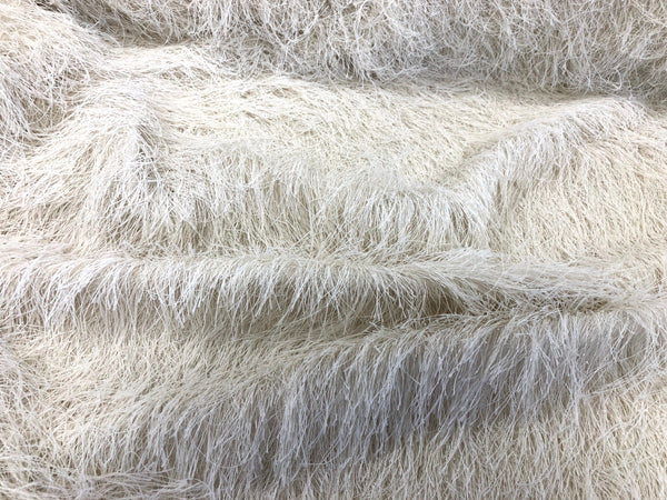 Off White Fringing Knit
