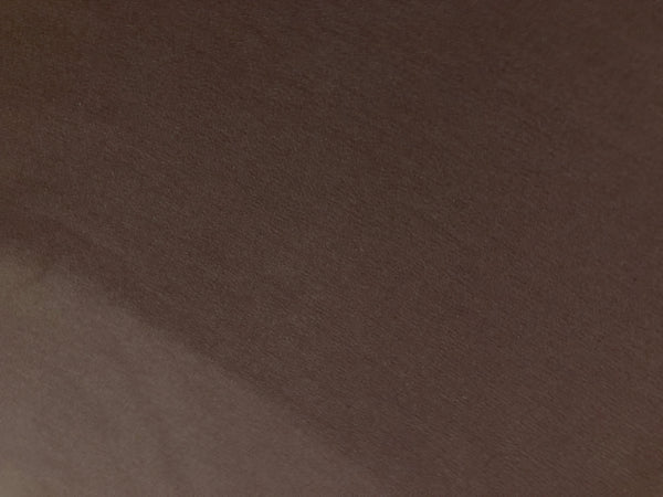 Heavy Stretch, Bonded, Dark Chocolate Satin