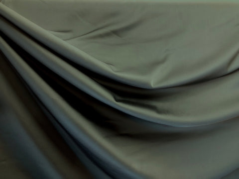 Heavy Stretch, Bonded, Forest Green Satin