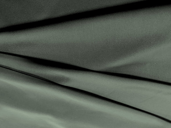 Heavy Stretch, Bonded, Forest Green Satin