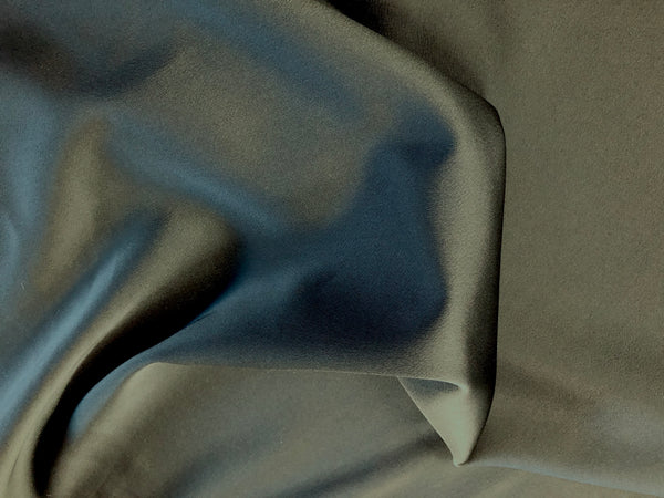 Heavy Stretch, Bonded, Forest Green Satin