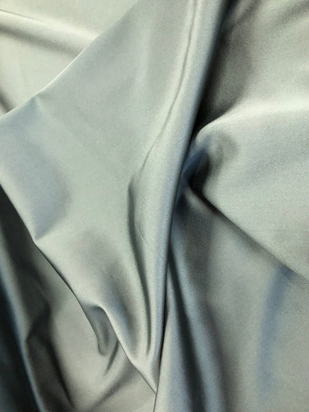 Heavy Stretch, Bonded, Forest Green Satin