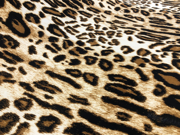 Animal Print on Satin