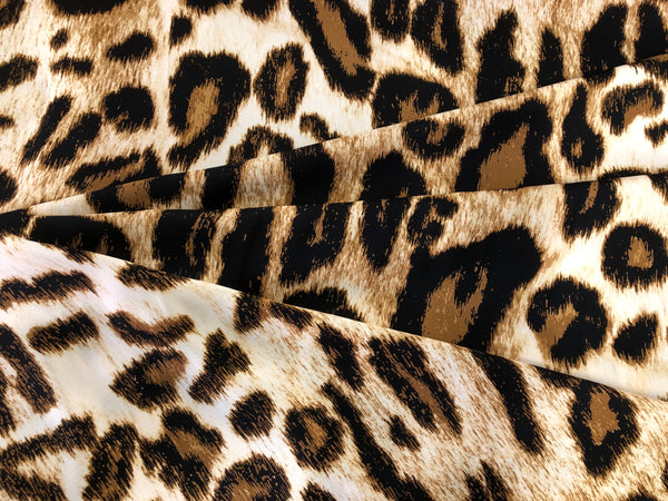 Animal Print on Satin