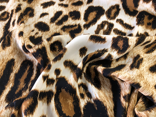 Animal Print on Satin