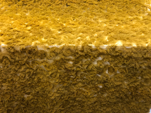 Frilly  Mesh, Mustard