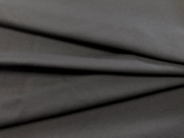 Two  Way  Stretch  Black  Ponti  Jersey