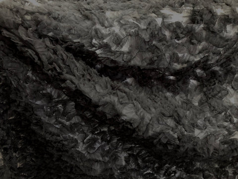 Frilly  Mesh, Black