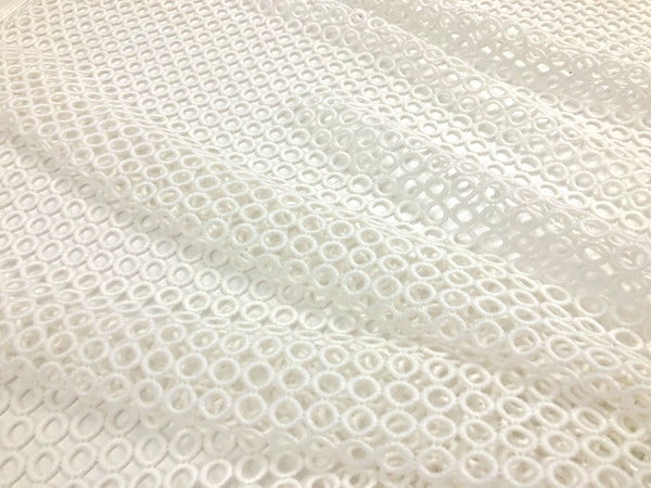 Circle  Guipure ,  White