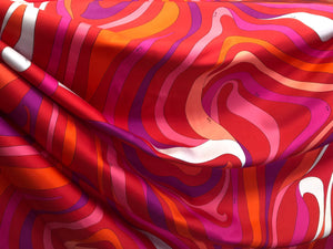 Silk Twill, Red