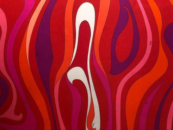 Silk Twill, Red