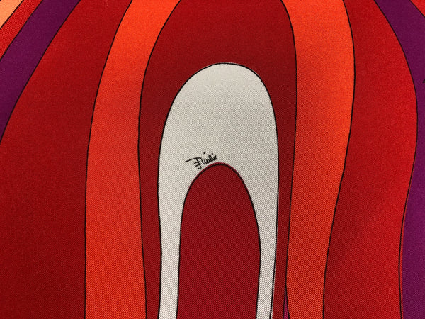 Silk Twill, Red