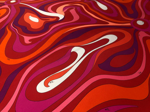 Silk Twill, Red