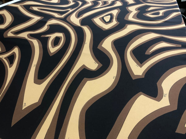 Silk Twill, Brown