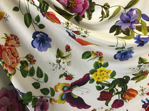 PANEL-  Print on Silk Twill