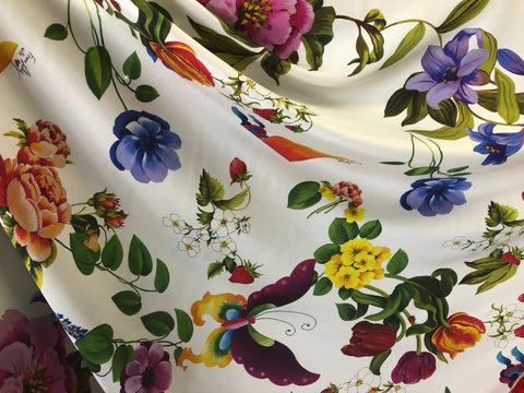 PANEL-  Print on Silk Twill