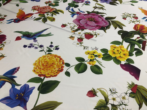 PANEL-  Print on Silk Twill