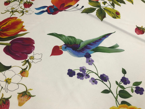 PANEL-  Print on Silk Twill