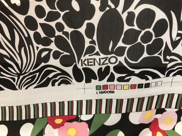 PANEL-  Print on Silk Charmeuse