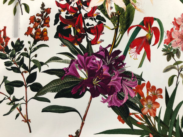 Printed Crepe de Chine Silk