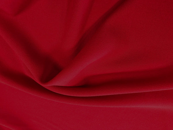 Merino Crepe Wool , Red