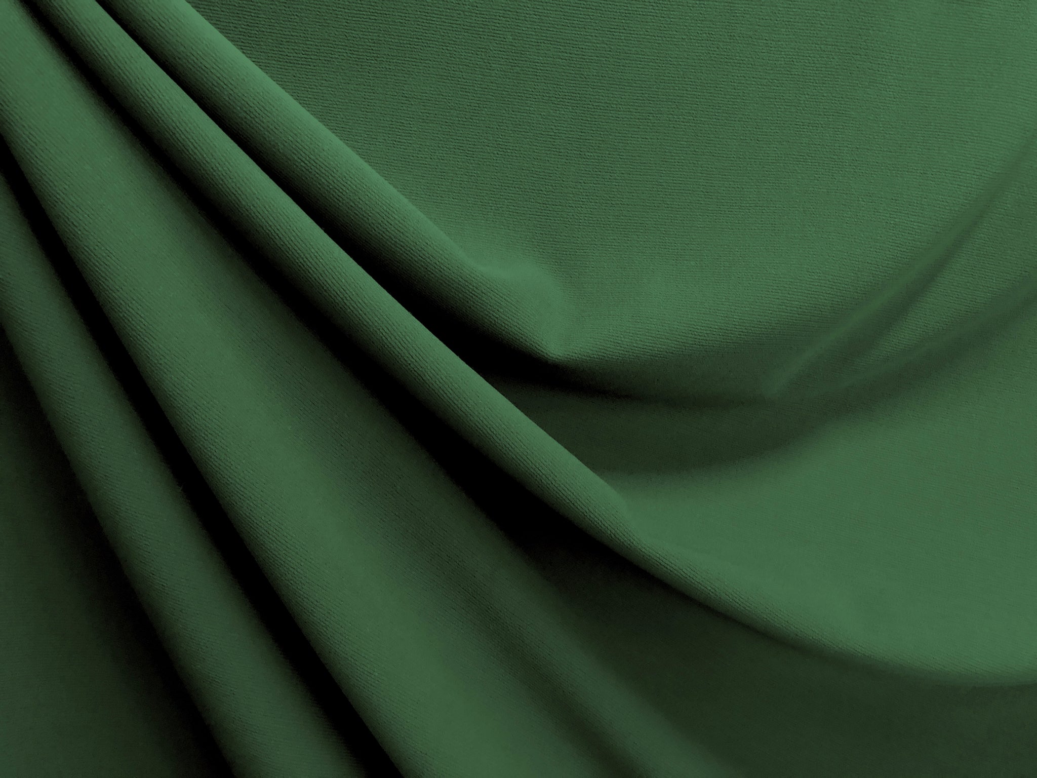 Forest Green  Pure Wool Crepe