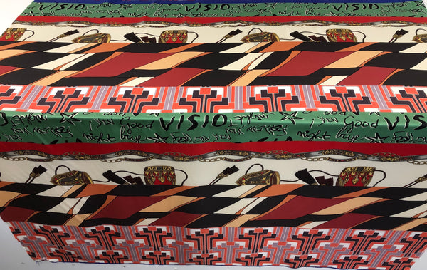 PANEL-  Print  on  Silk Twill