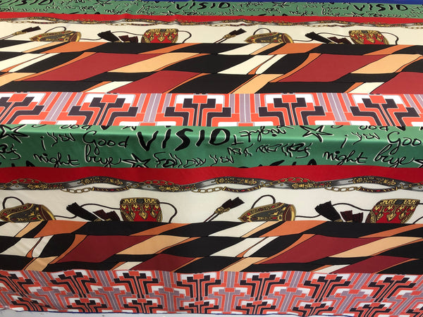 PANEL-  Print  on  Silk Twill