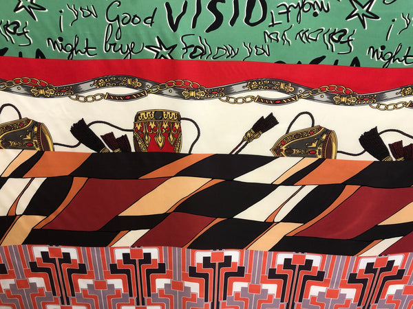 PANEL-  Print  on  Silk Twill