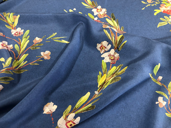 PANEL-  Summer Banquet Print on Silk Crepe de Chine