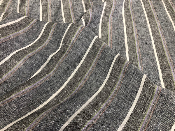 Plain Weave  Stripe  Linen
